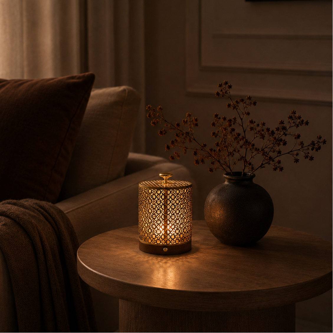 Amber Grove Table Lamp